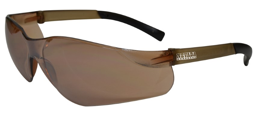 MAXISAFE SAFETY GLASSES NEVADA BRONZE 